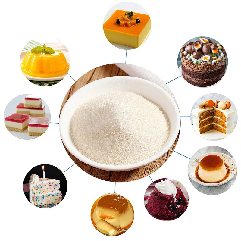 Bulk Halal Bovine Food Grade Gelatin Powder for Meat